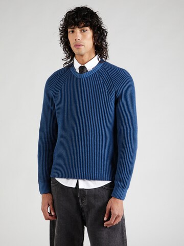 HOLLISTER Sweater in Blue: front