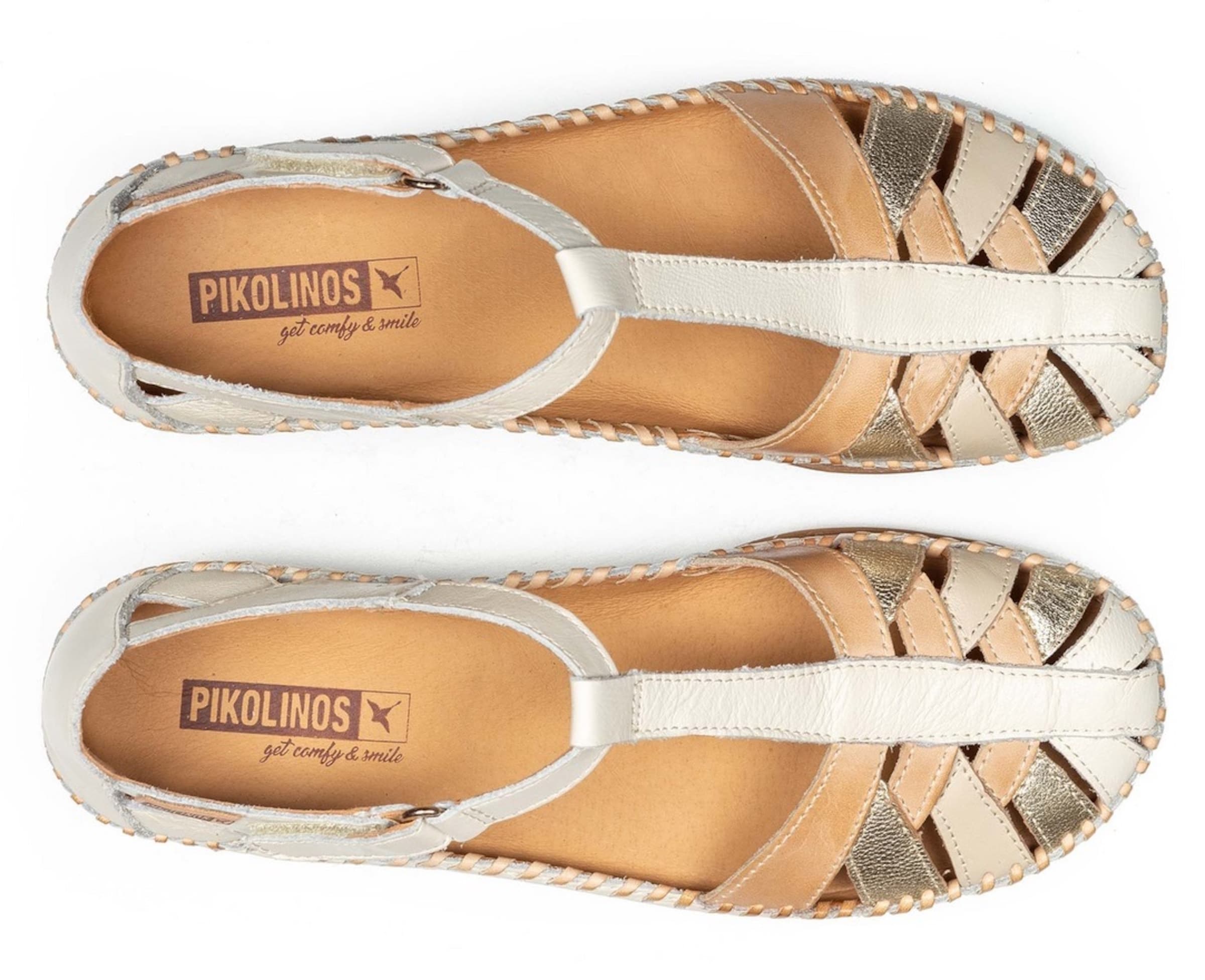 PIKOLINOS Sandalen met riem in Wit