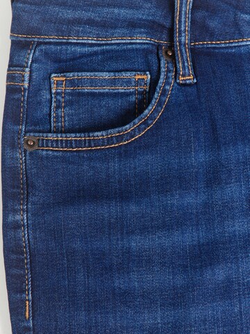 TOPSHOP Flared Farmer 'JAMIE' - kék