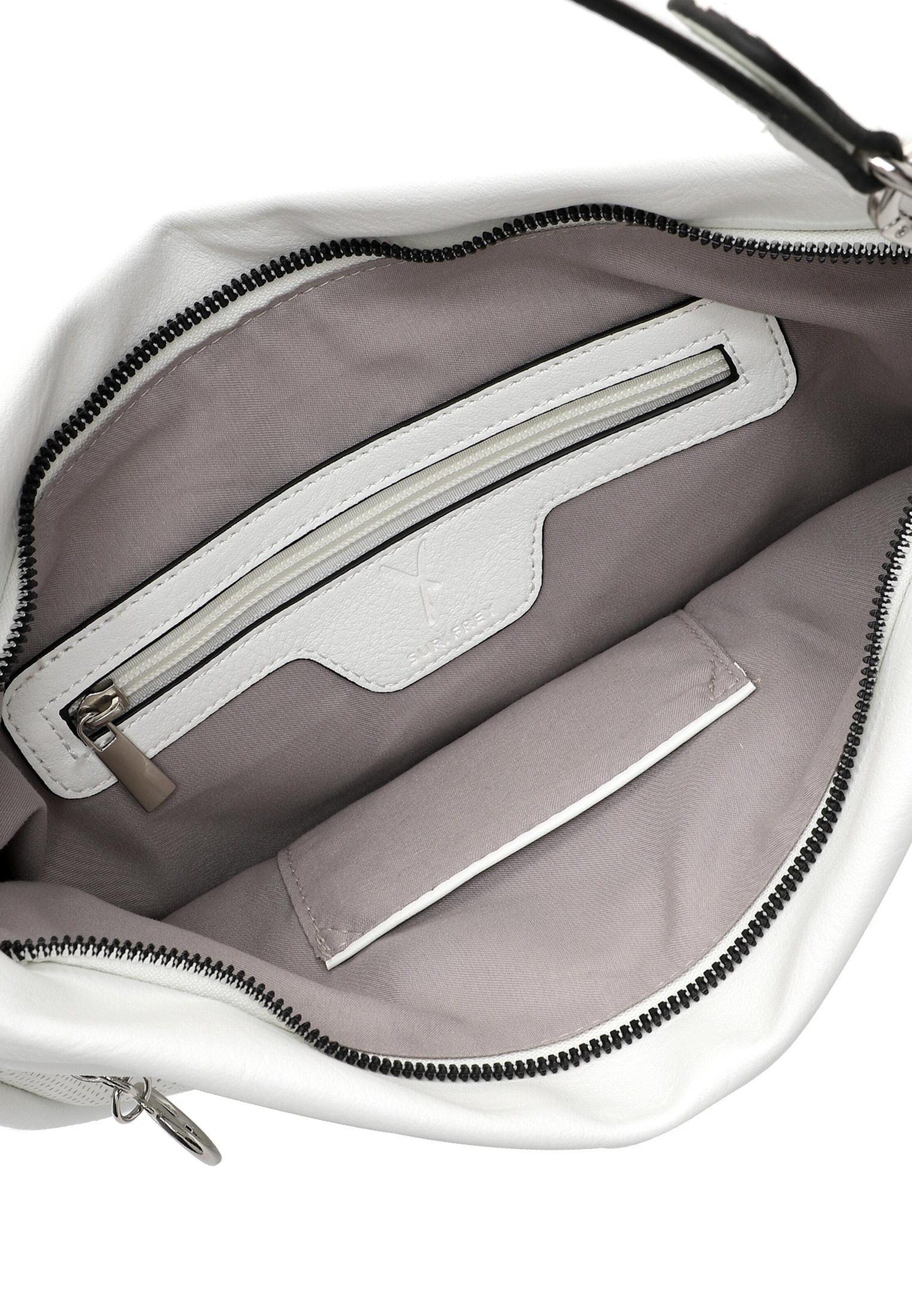 Borsa a spalla 'PATSY' di Suri Frey in bianco