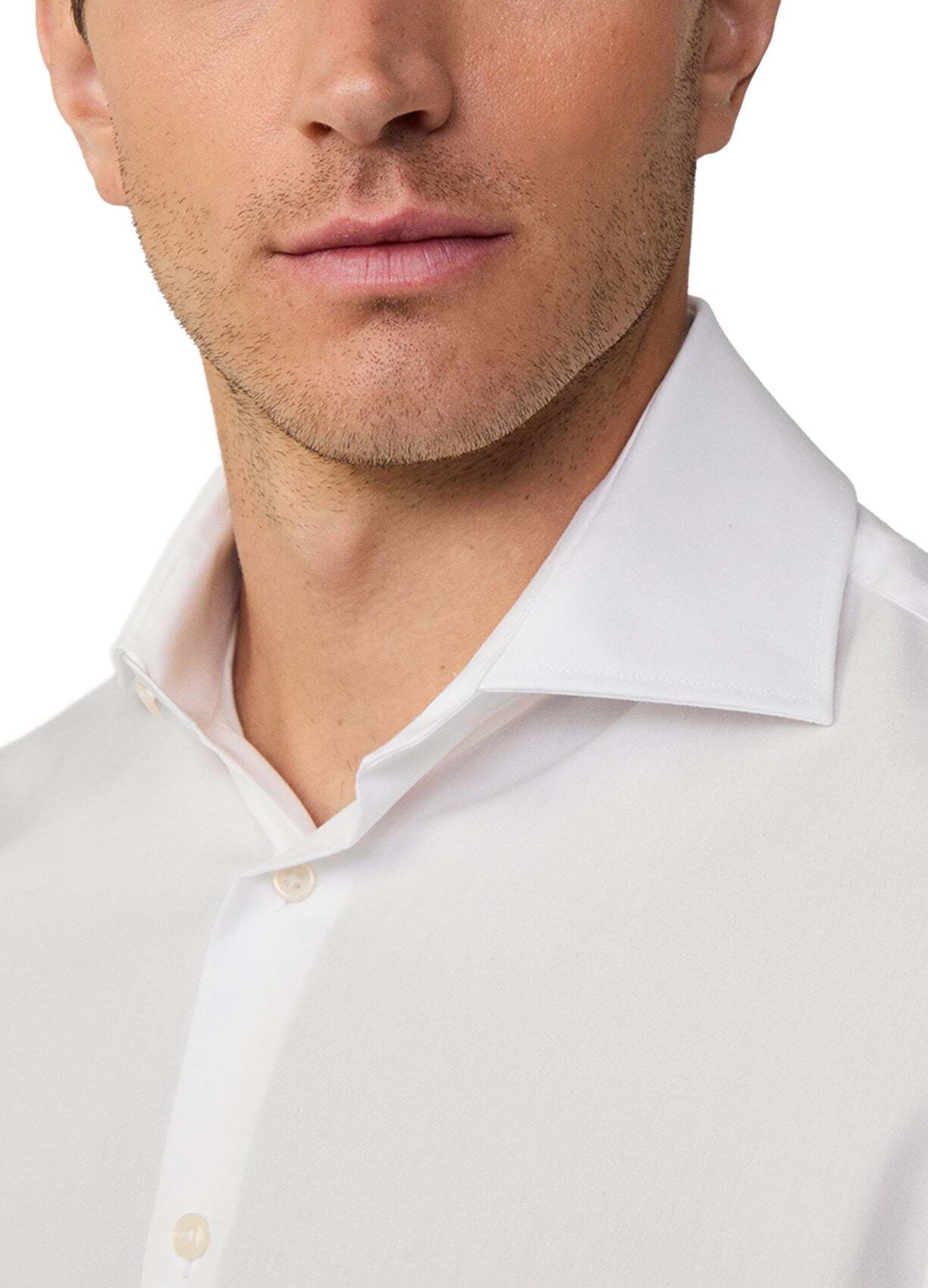 Hackett London Slim Fit Businesshemd 'Poplin Classic' in Weiß