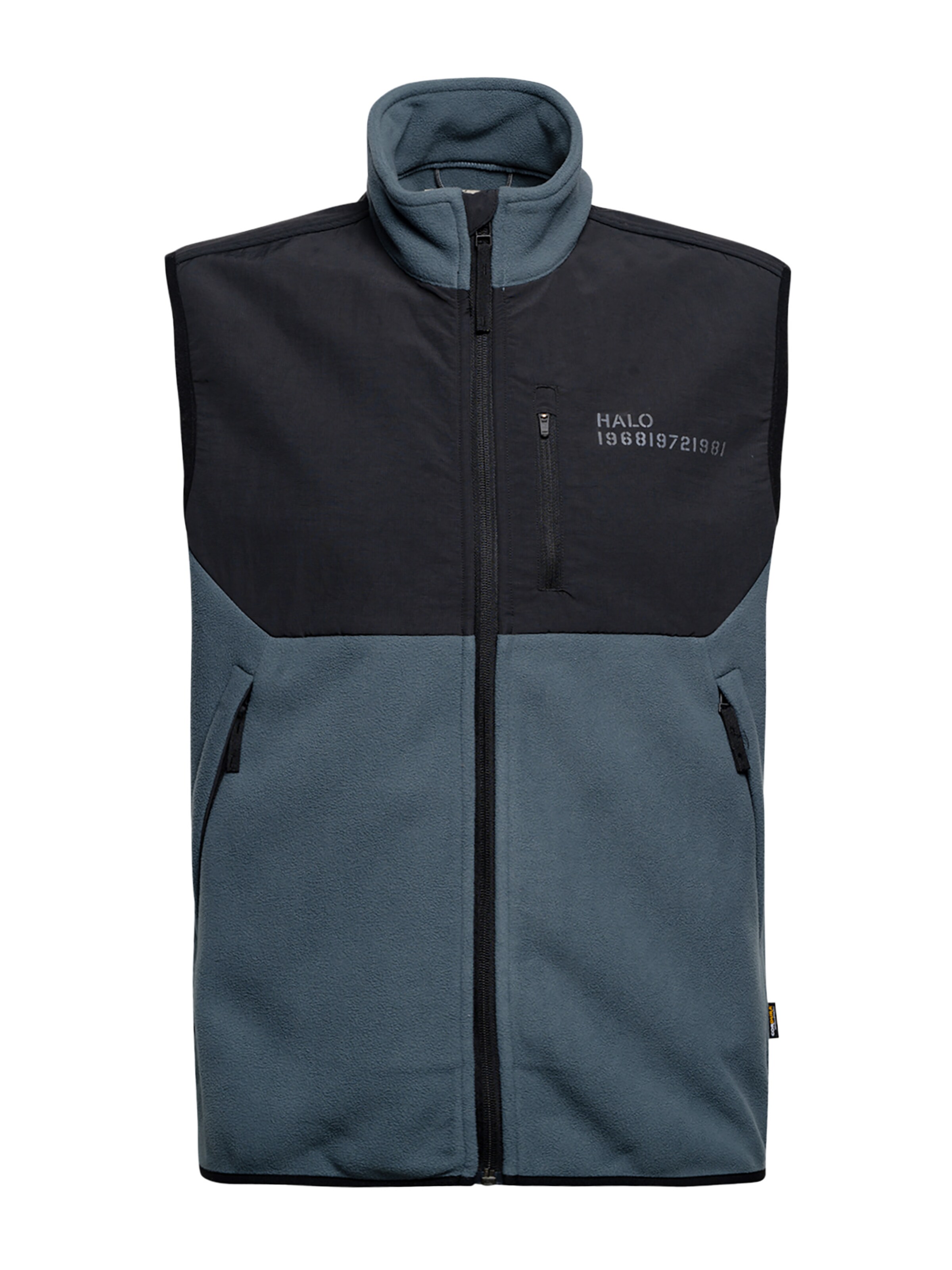 HALO Weste in Blau: Vorderseite