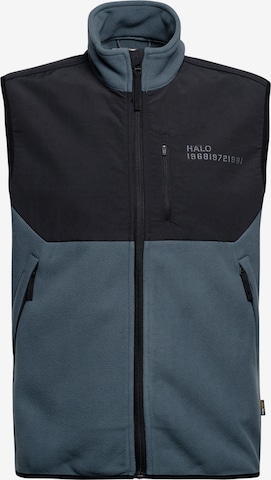 Gilet HALO en bleu : devant