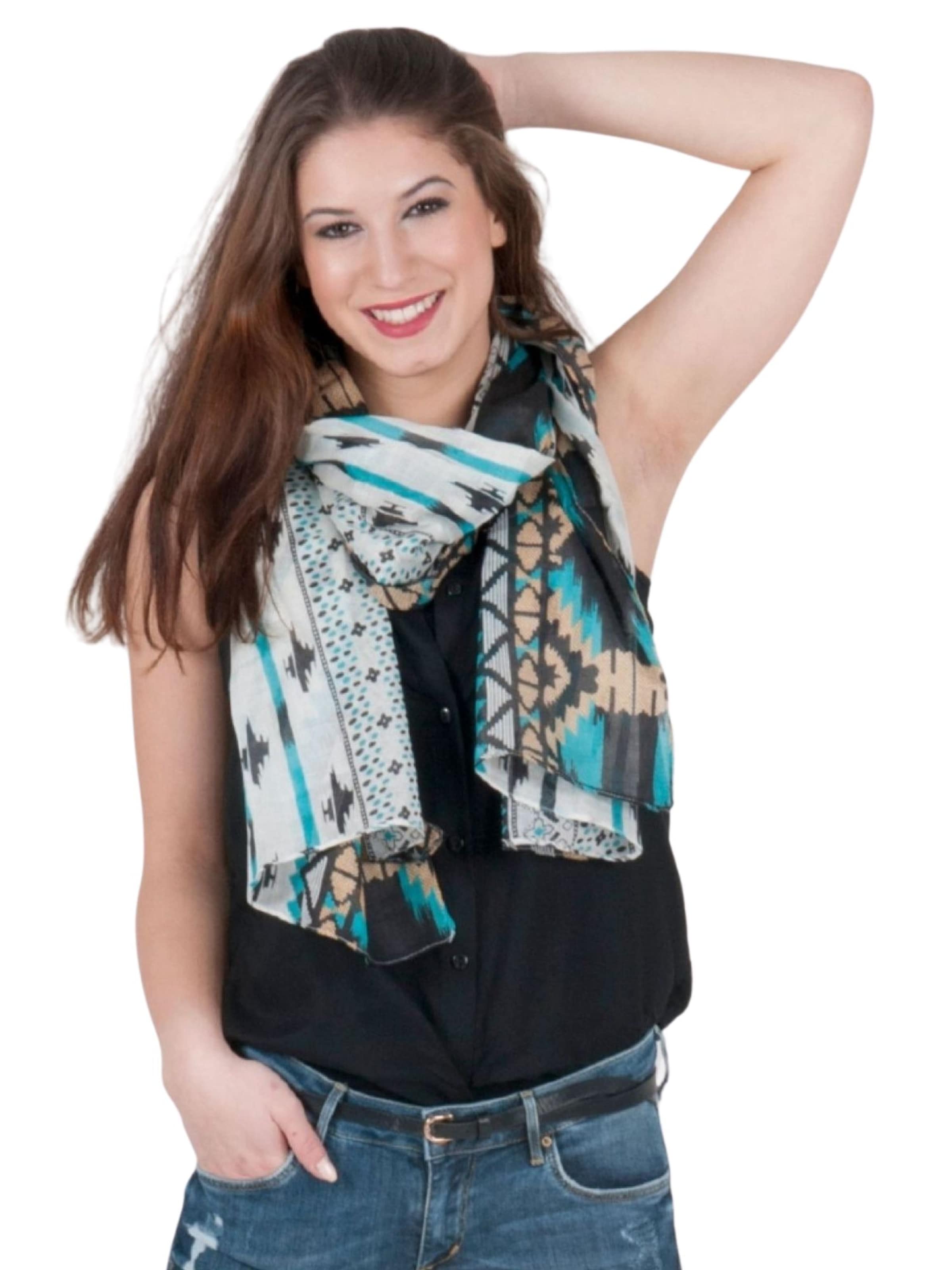 Sunsa Schal 'Sunsa'‌‌‌‌‌‌‌‌ in Blau