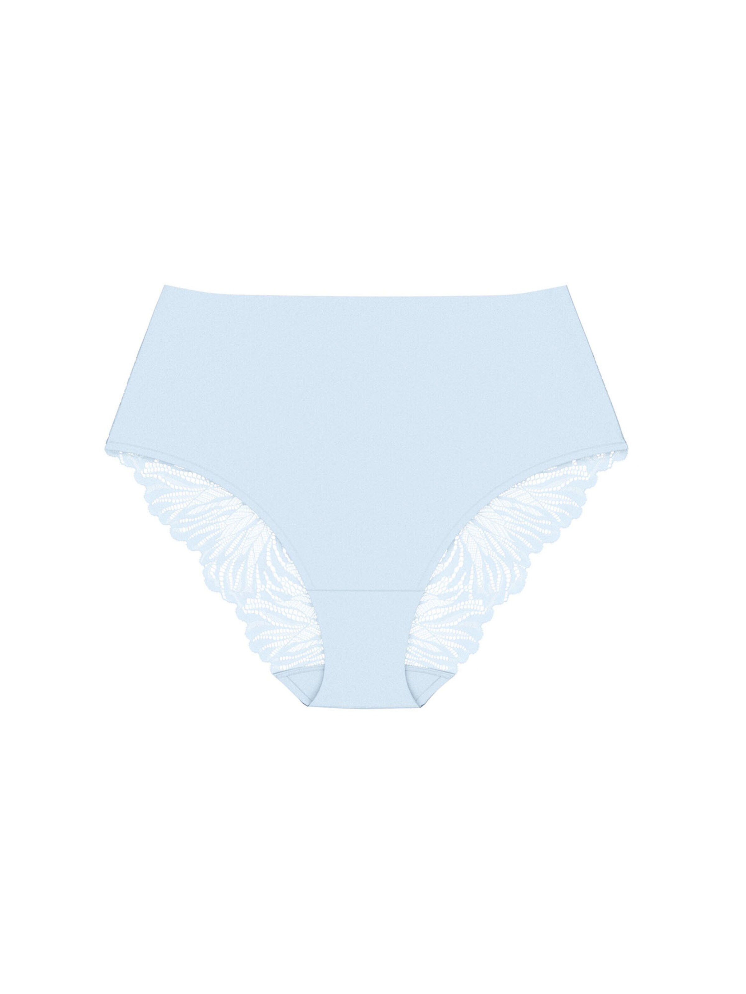 TRIUMPH Maxislip ' Red Label Pretty Micro ' in Blau: Vorderseite