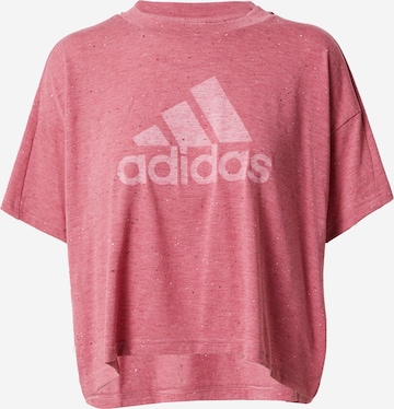 T-shirt fonctionnel 'Future Icons Winners' ADIDAS SPORTSWEAR en rose : devant