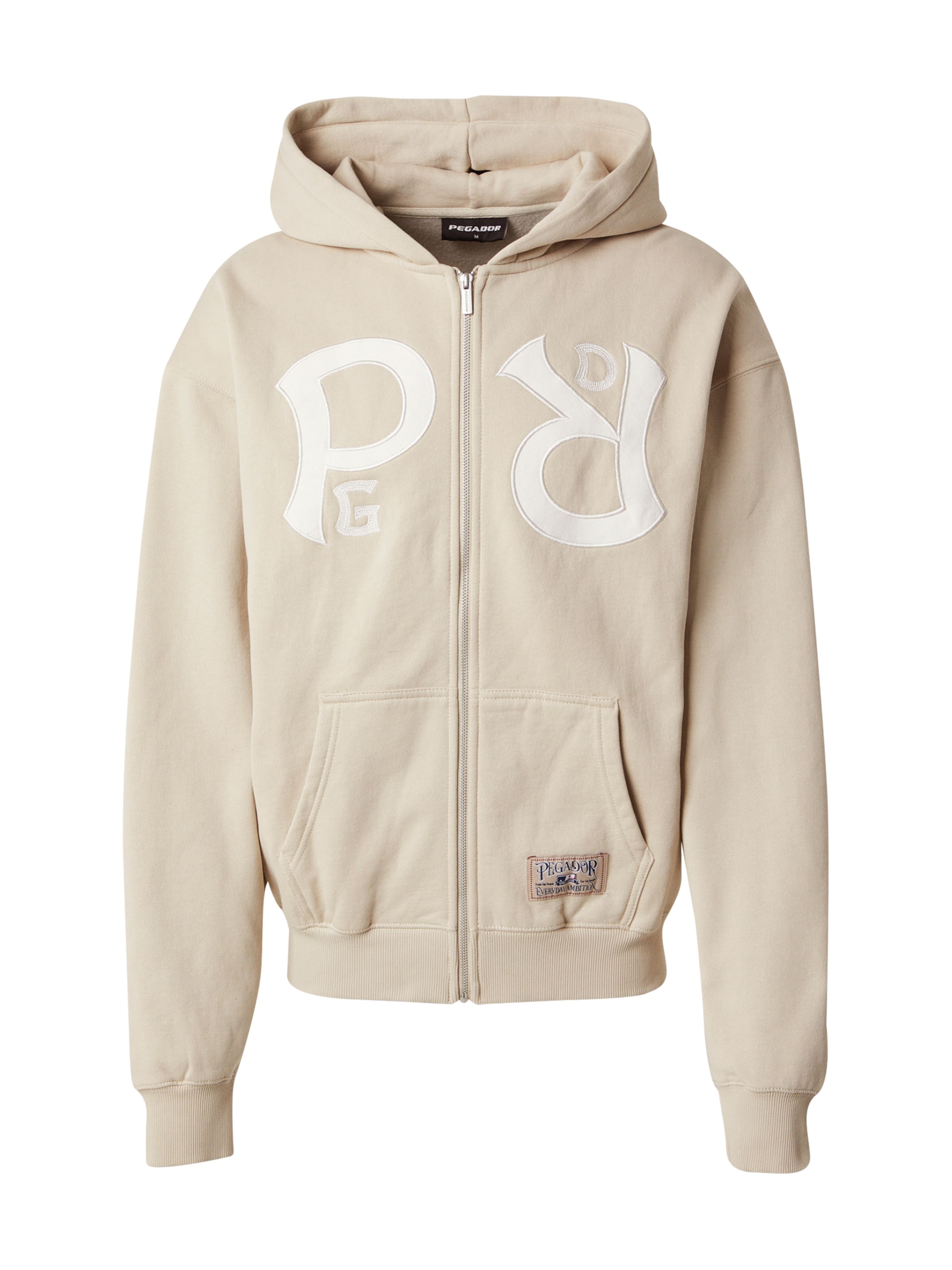 Pegador Mikina 'Ravo' – béžová: přední strana