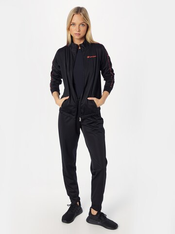 Champion Authentic Athletic Apparel Tracksuit in Black