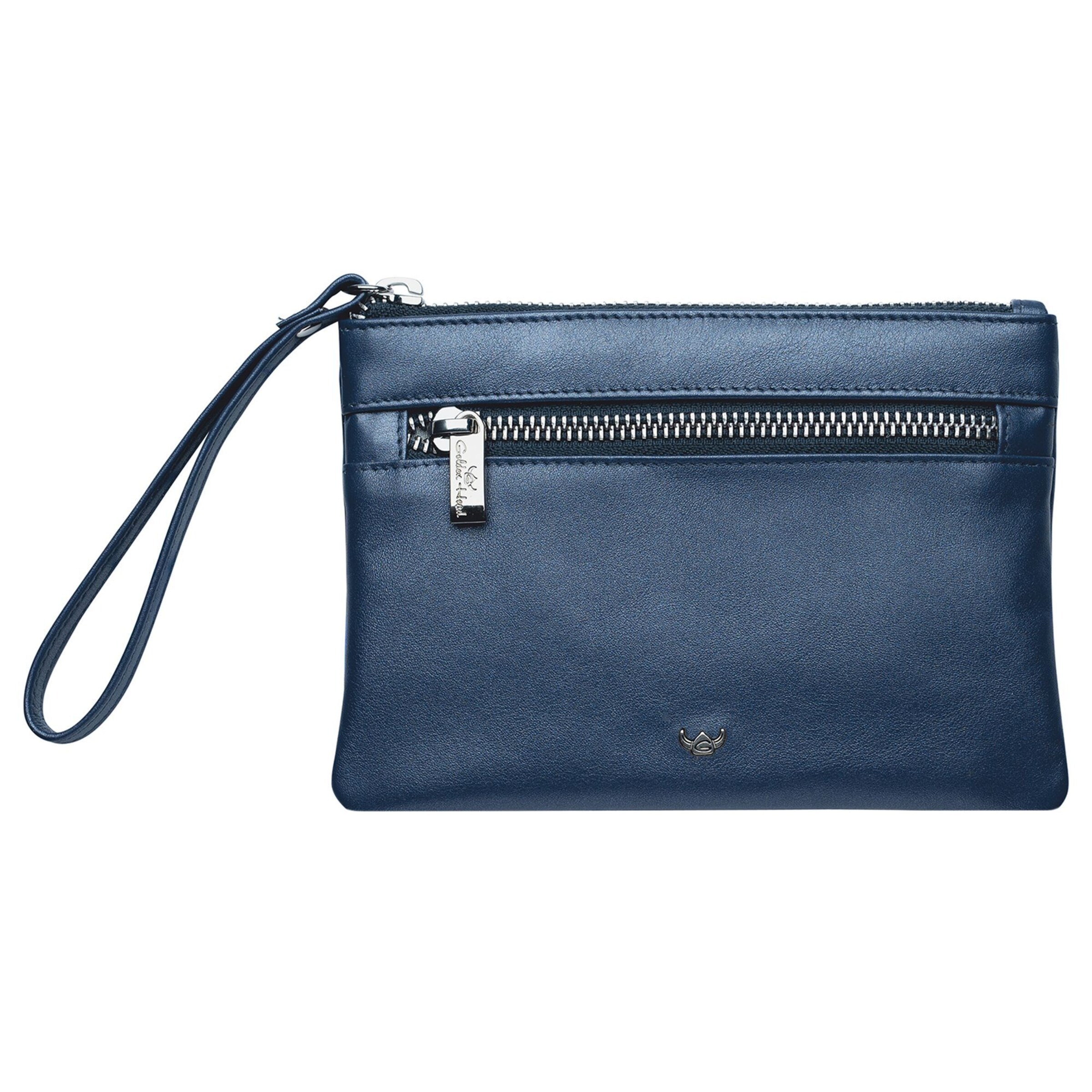 Marsupio 'Valencia' di GOLDEN HEAD in blu: frontale