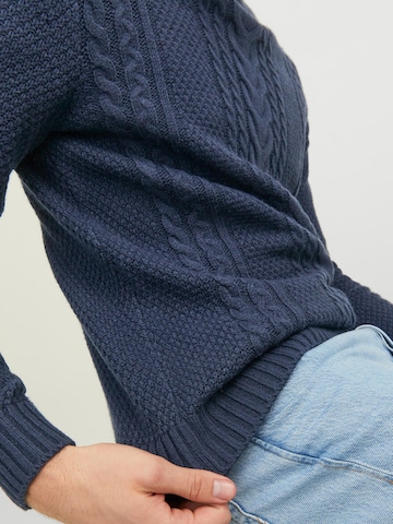 JACK & JONES Pullover 'JJCraig' i blå