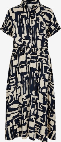 Chemisier Apricot en bleu : devant