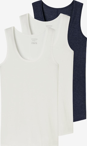 SCHIESSER Undershirt 'Personal Fit' in Blue: front