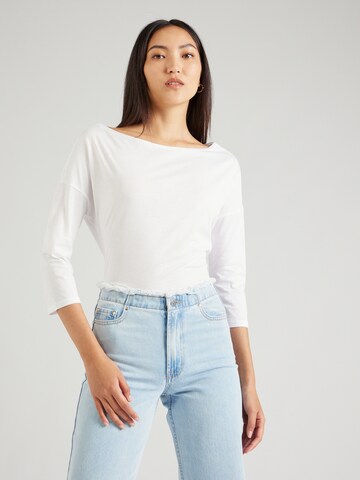 Sisley Shirt in Wit: voorkant