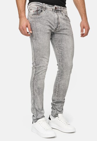 INDICODE JEANS Skinny Jeans 'Jake' in Grau