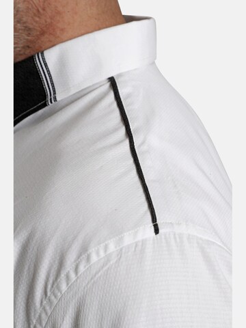 Fit confort Chemise 'DUKE WARNAR' Charles Colby en blanc