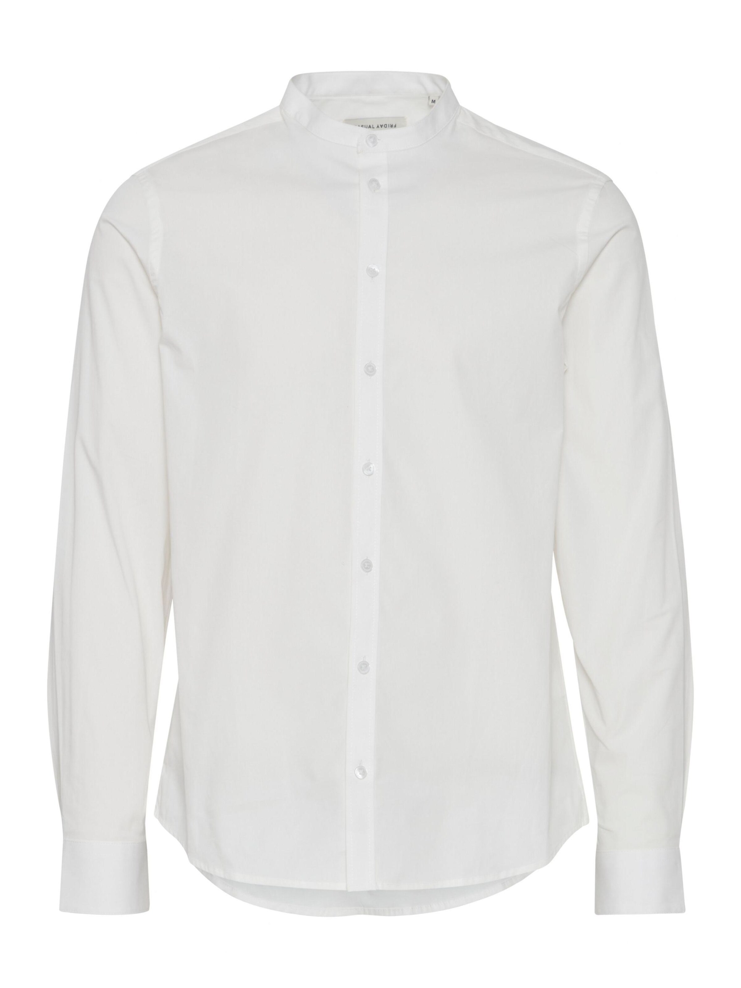 Casual Friday Overhemd 'Aton' in Wit: voorkant