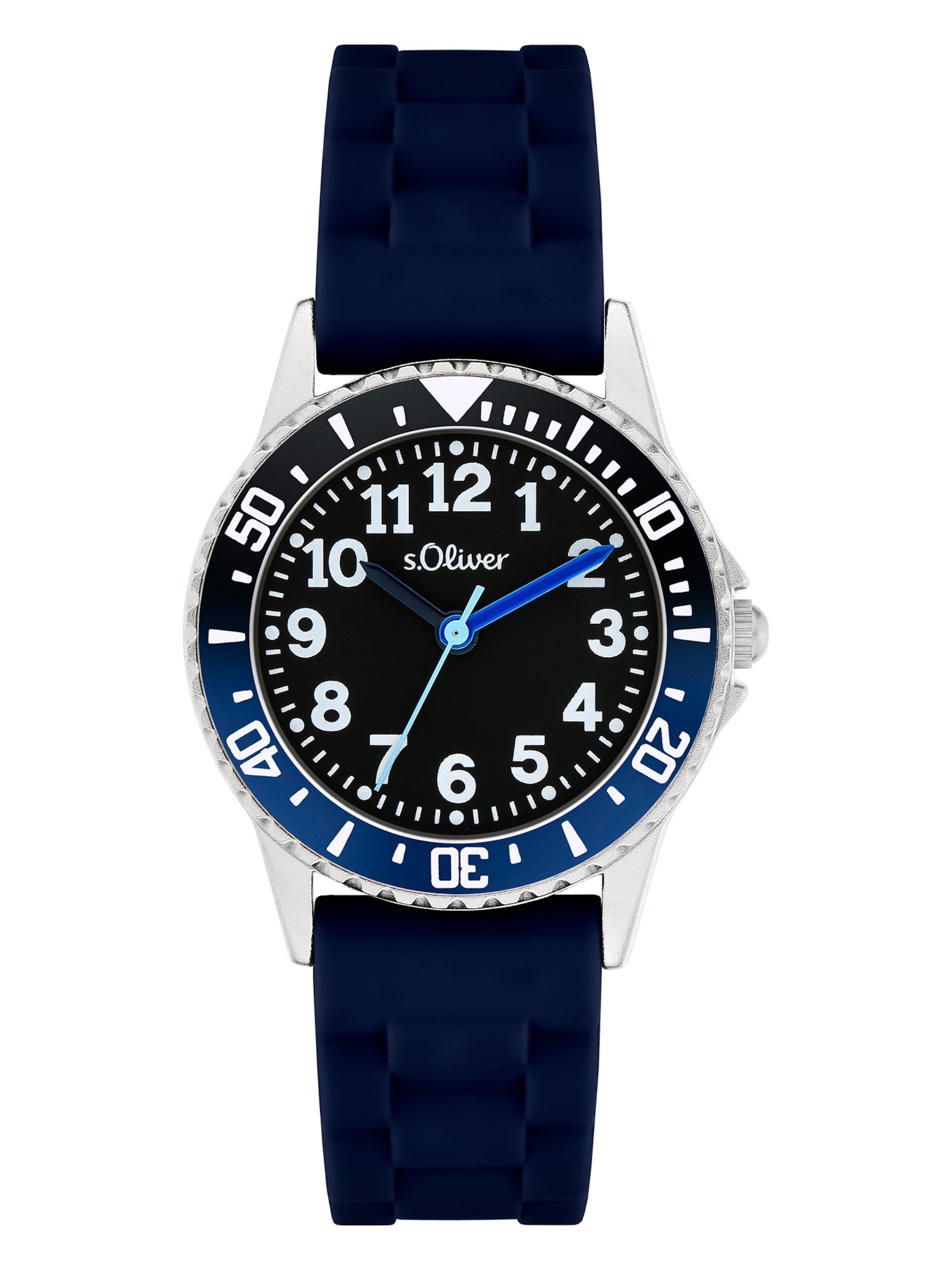 s.Oliver Watch 'The Happy Time' in Blue: front