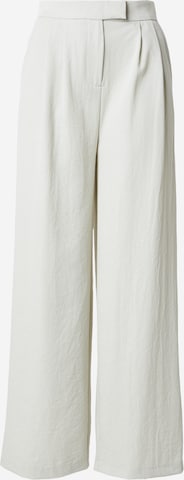 ABOUT YOU Wide leg Pleated Pants 'Caja' in Green: front