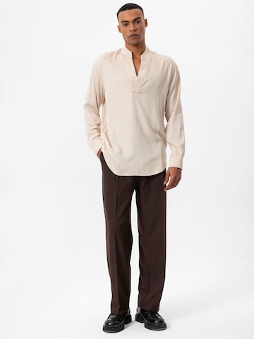 Antioch Regular Fit Skjorte i beige