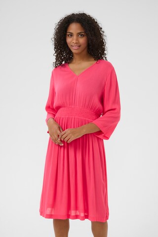 Robe 'KAmariah Amber' Kaffe en rouge : devant