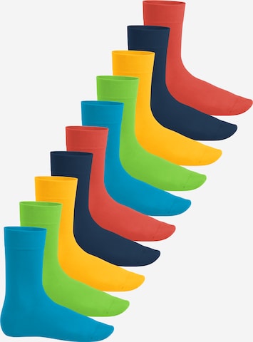 footstar Socken 'EVERYDAY!' in Blau: Vorderseite