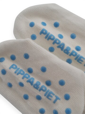 Pippa & Piet Socks 'Ciao Miau' in Blue