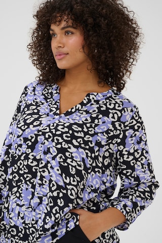 KAFFE CURVE Bluse 'Janni ' in Mischfarben