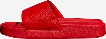ADIDAS ORIGINALS - Zapatos abiertos 'IVP SLIDE' en rojo