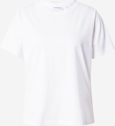 Tricou Calvin Klein pe alb, Vizualizare produs