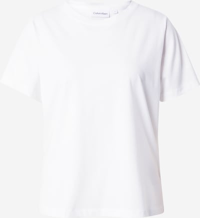 Calvin Klein T-shirt en blanc, Vue avec produit