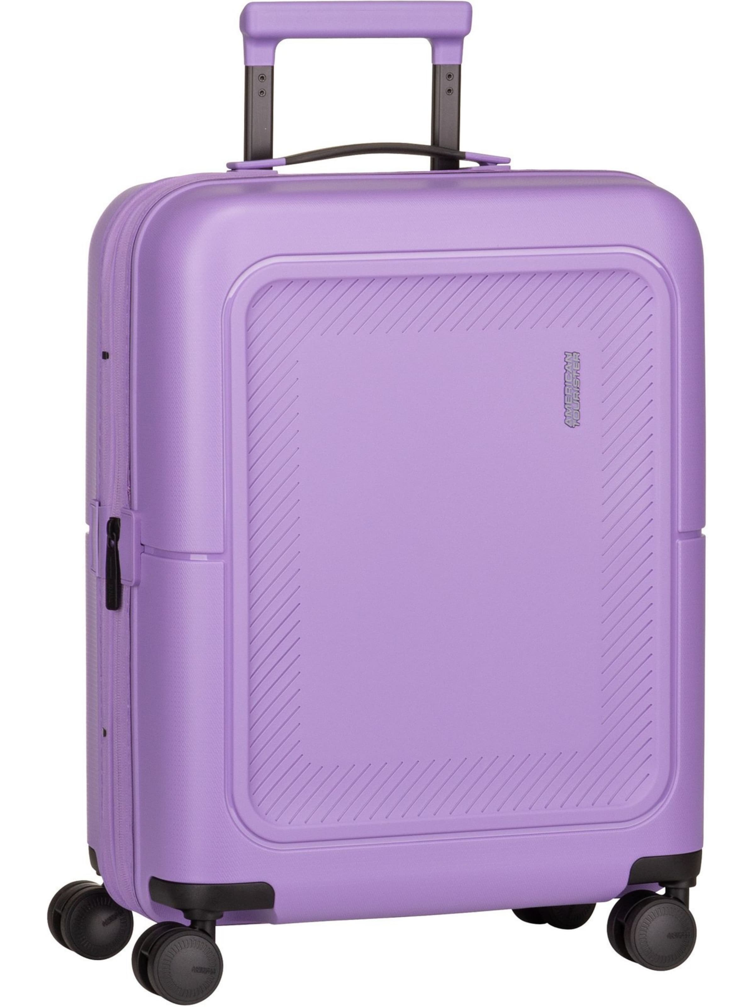 American Tourister Cart 'Dashpop Spinner 55 EXP' in Purple: front