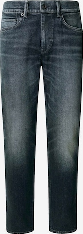 Coupe slim Jean Pepe Jeans en bleu : devant