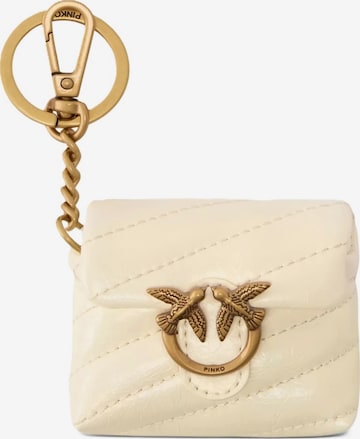 Portachiavi '105869 A37O' di PINKO in giallo: frontale