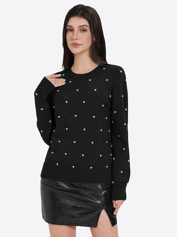 Imily Bela Pullover in Schwarz: Vorderseite