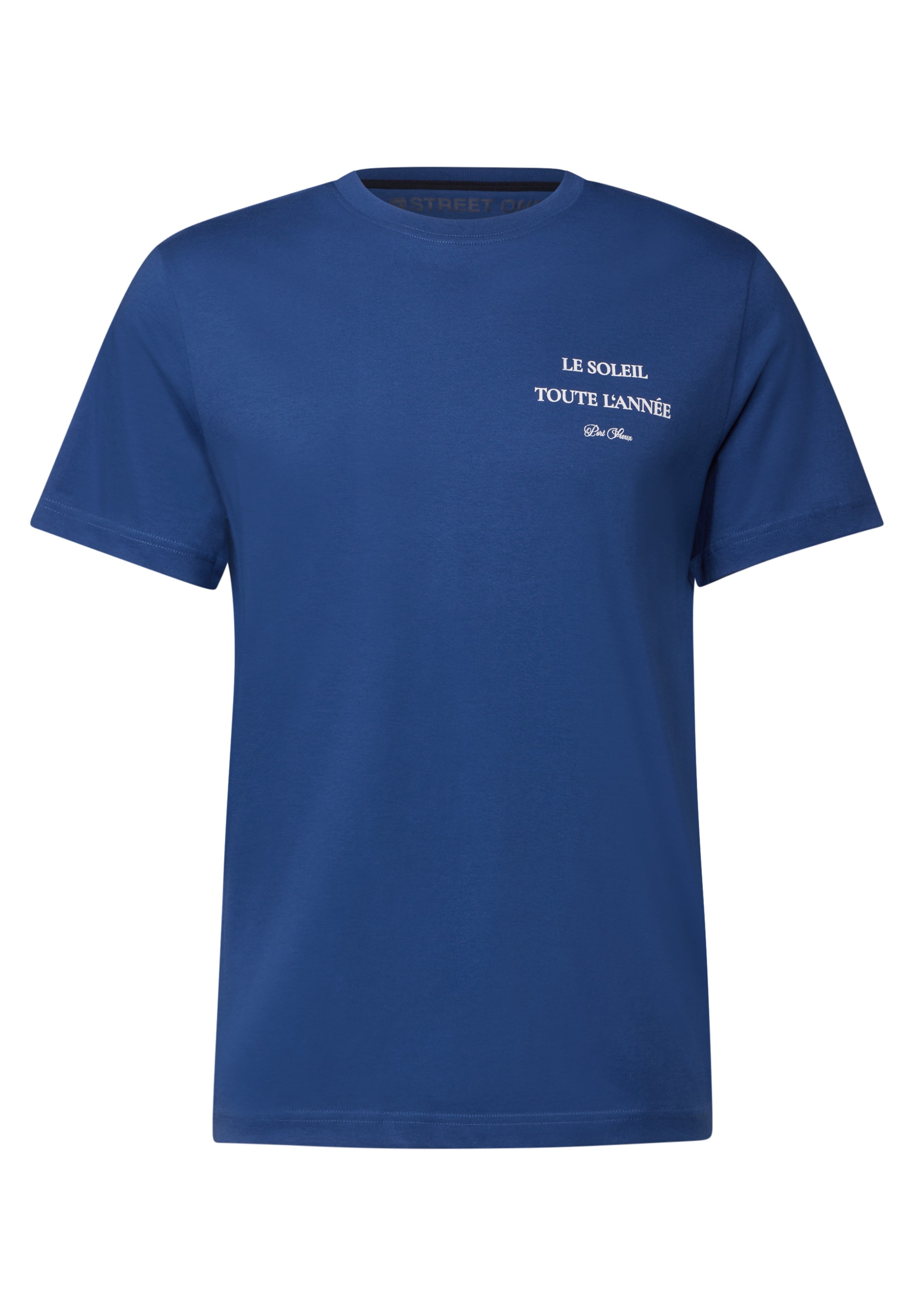 Street One MEN Shirt in Blue: front