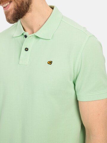 CAMEL ACTIVE Bluser & t-shirts 'Piqué' i grøn