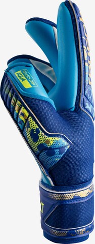 REUSCH Athletic Gloves 'Attrakt Aqua' in Blue