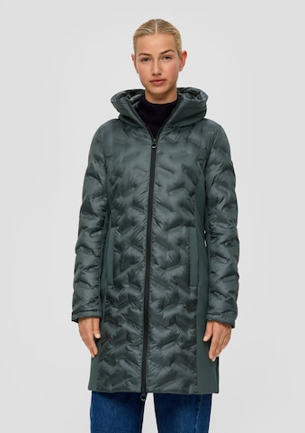 s.Oliver Between-Seasons Coat in Green: front