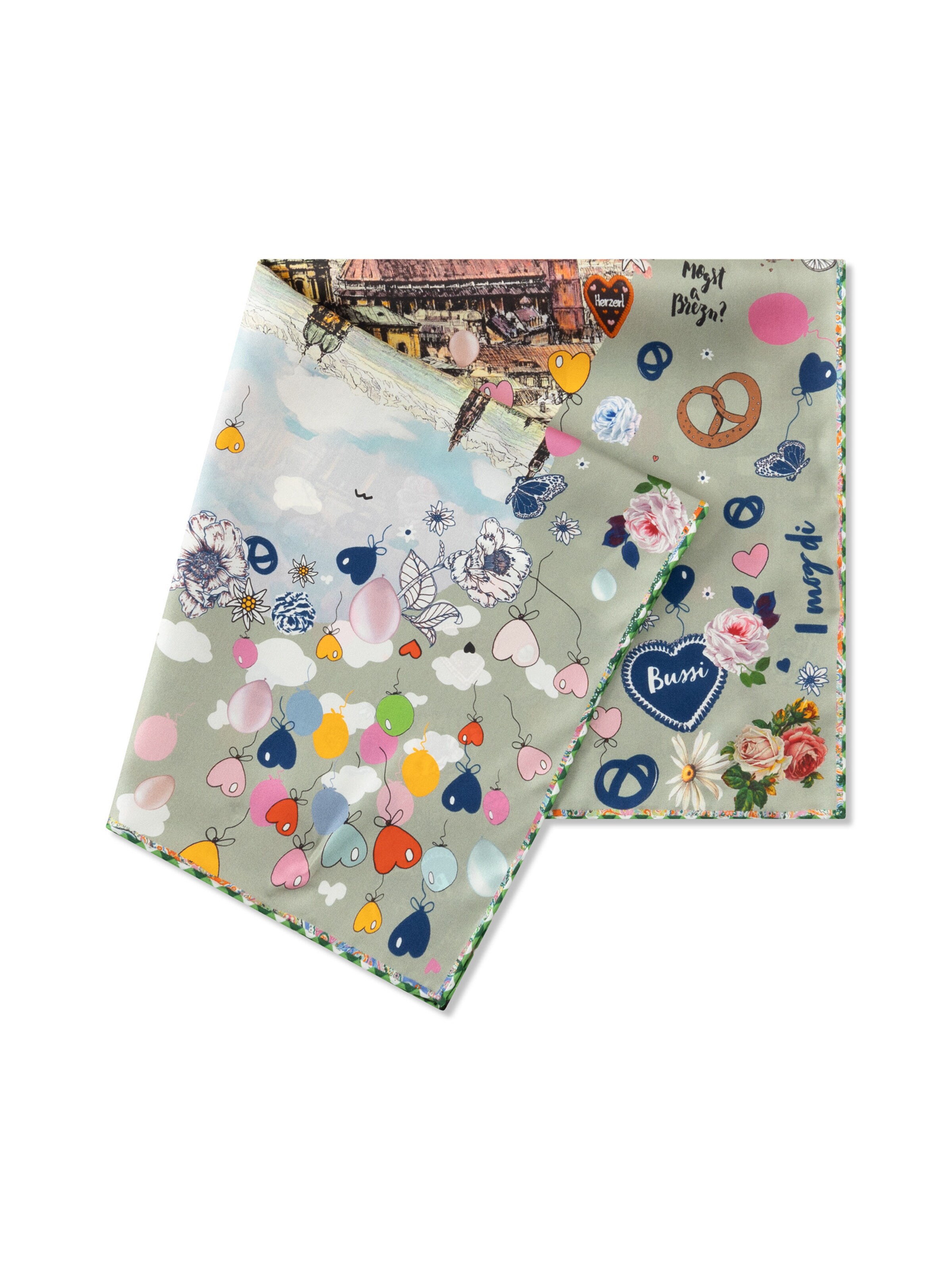 Foulard CODELLO en vert