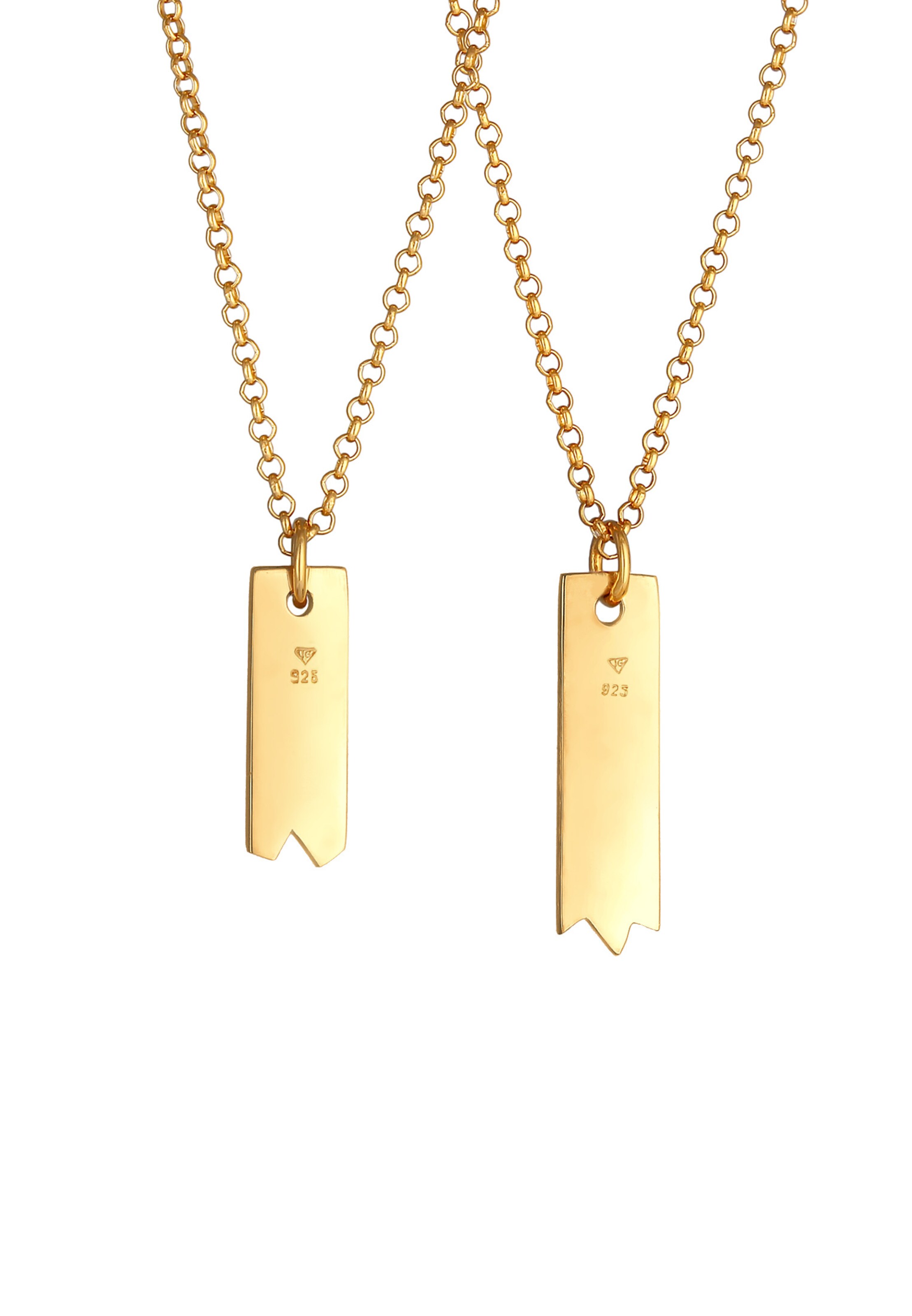 ELLI Halskette Geo in Gold