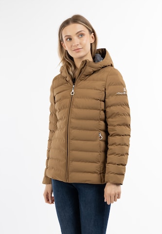 DreiMaster Maritim Winter jacket in Brown: front