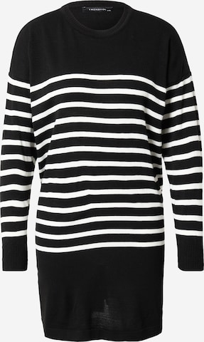 Trendyol Пуловер в черно: отпред