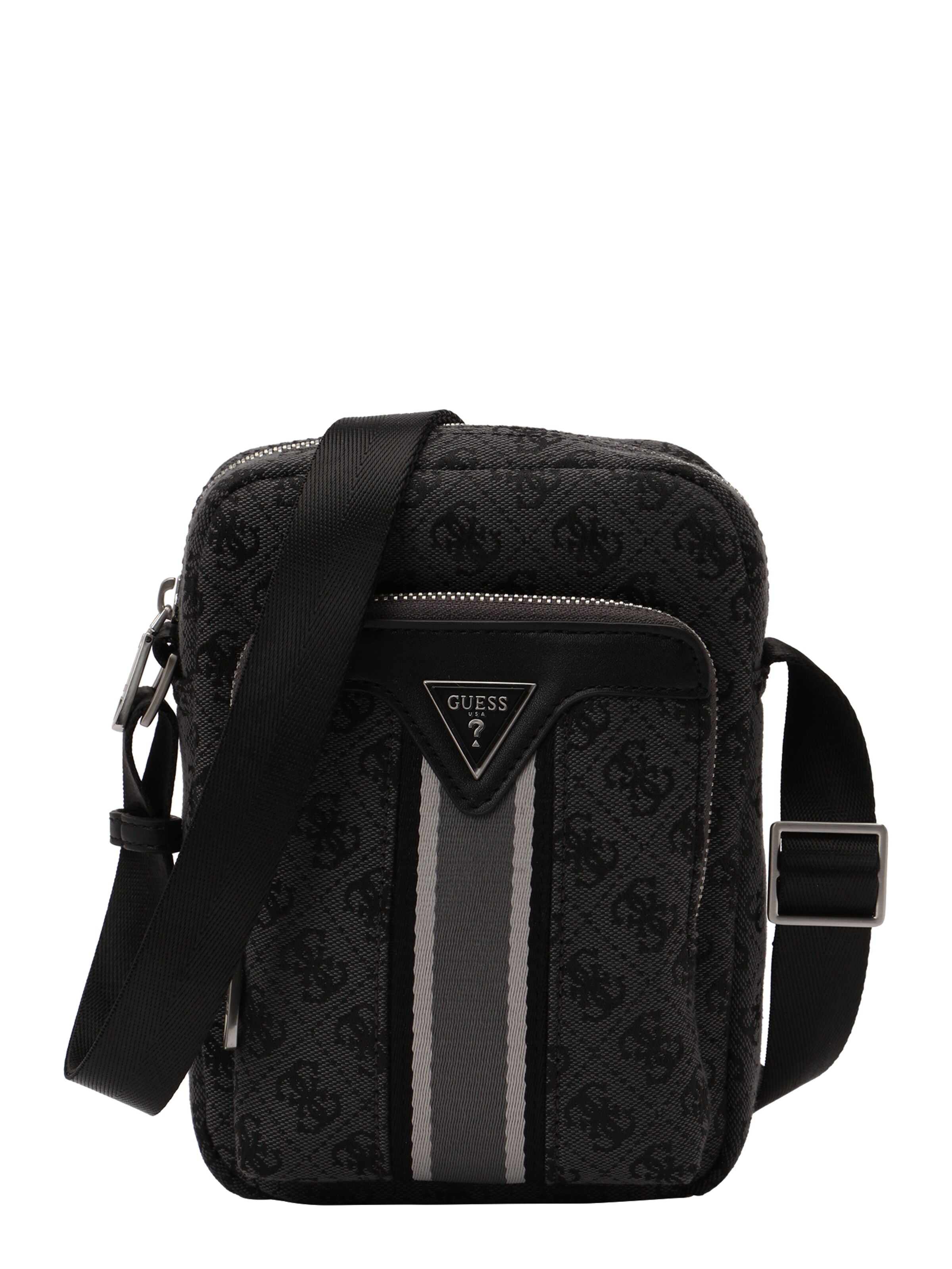 GUESS Чанта за през рамо тип преметка 'Milano' в черно: отпред