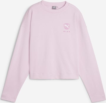 Felpa sportiva 'BETTER SPORTSWEAR' di PUMA in rosa: frontale