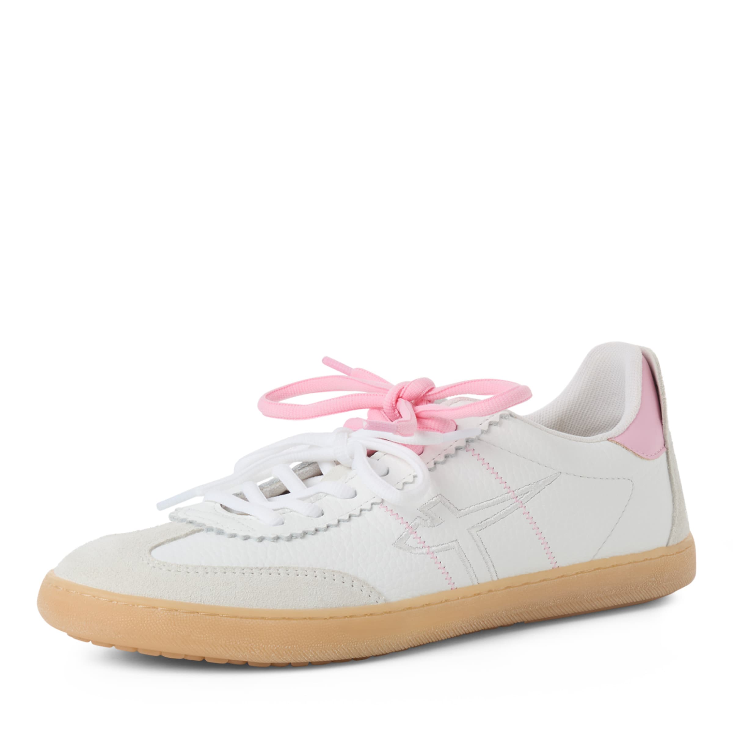 Baskets basses Tamaris en blanc : devant