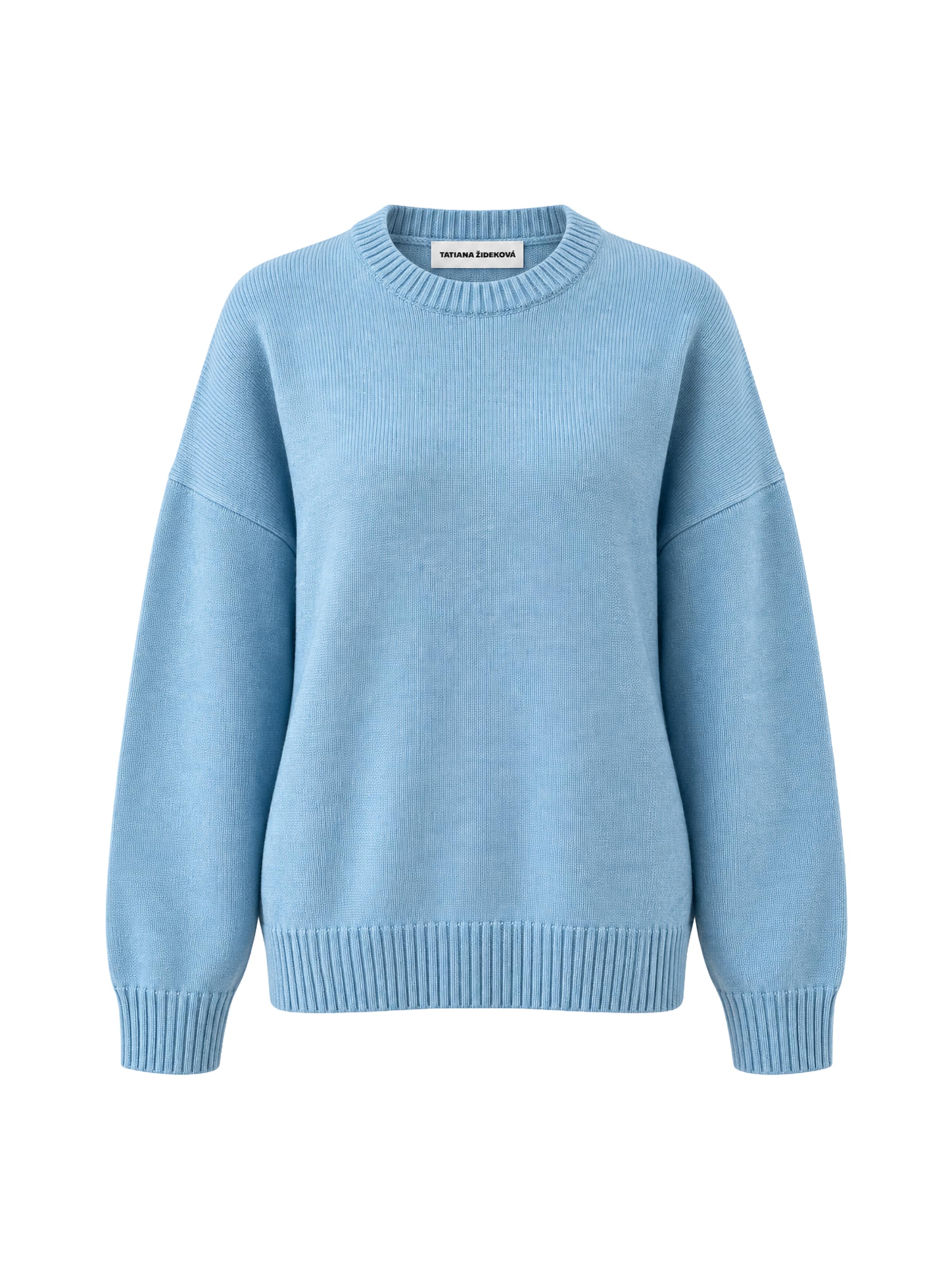 Tatiana Zidekova Sweater in Blue: front