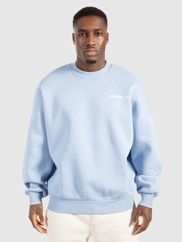 Smilodox Sweatshirt ' Liquid Brail ' in Blue