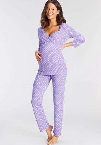 LASCANA - Pijama em roxo: frente