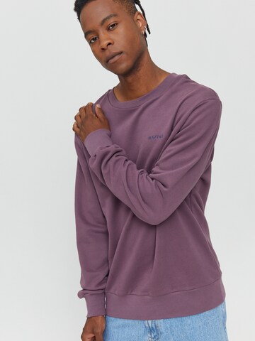 mazine Sweatshirt ' Barrow Sweater ' in Purple