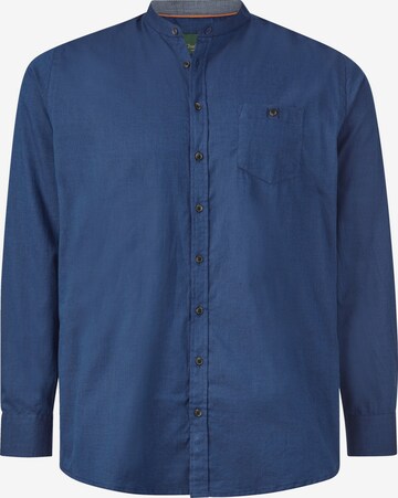 Charles Colby Button Up Shirt ' Earl Alec ' in Blue: front